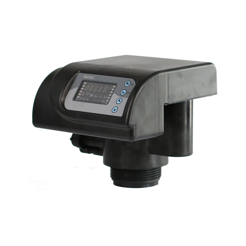 4 Ton automatic water softener valve of downflow type with LED display
