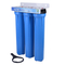 Redidental 3 stage water purifier 20" slim blue housing