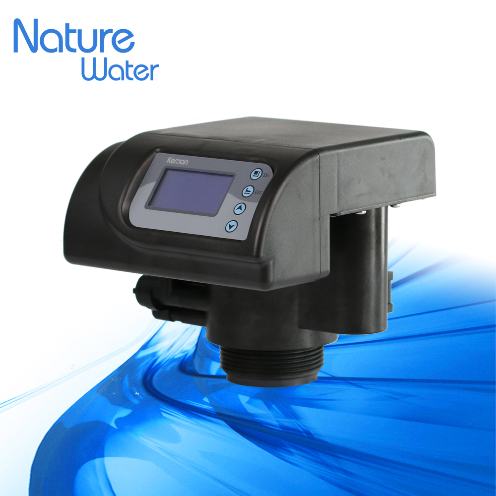 4 Ton black automatic softener valve with LCD display